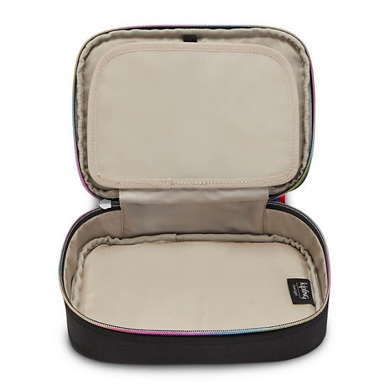 Kipling 100 Pens Case Tassen Zwart Gekleurd | BE 1886PJ